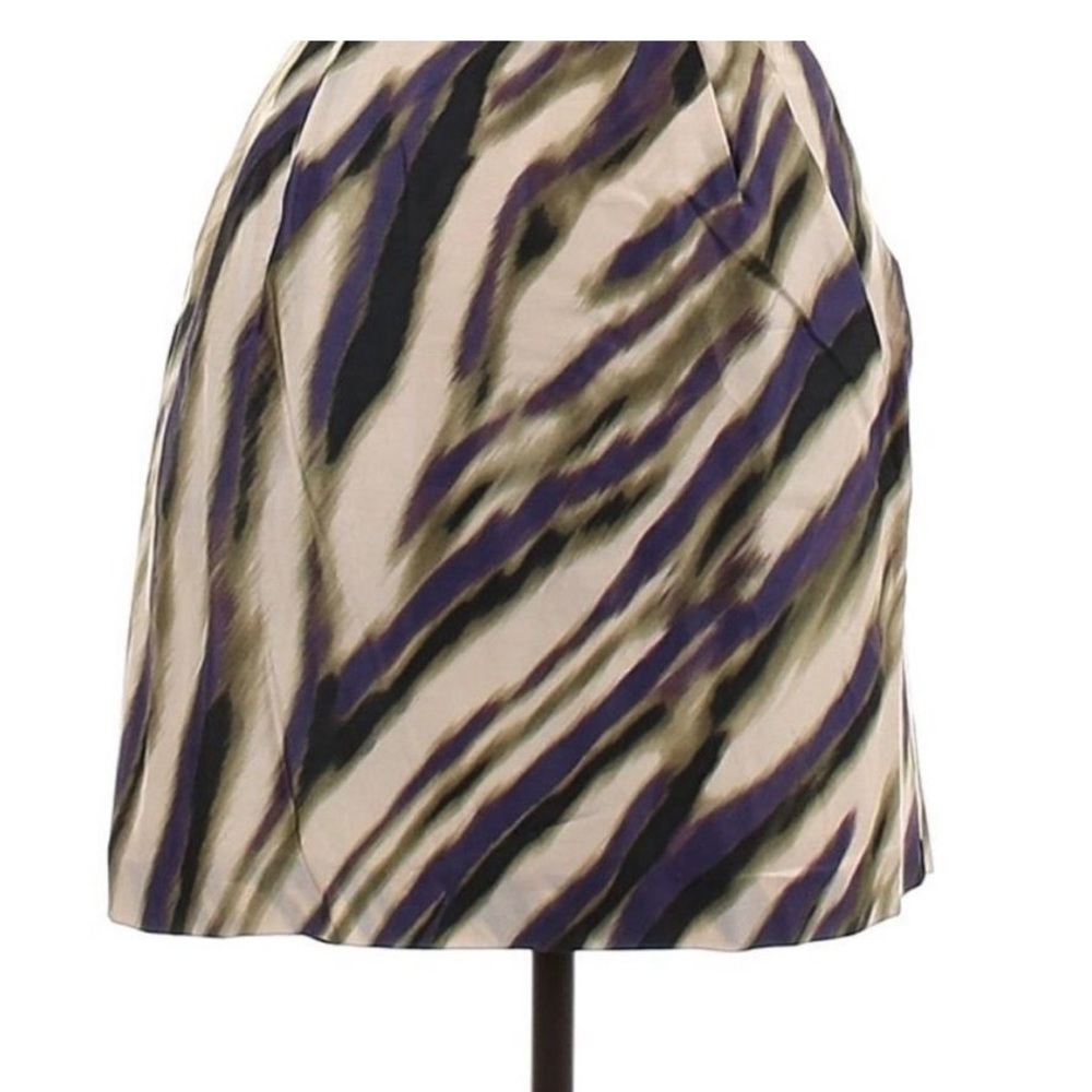 Ann Taylor silk blend skirt with pockets size 4
